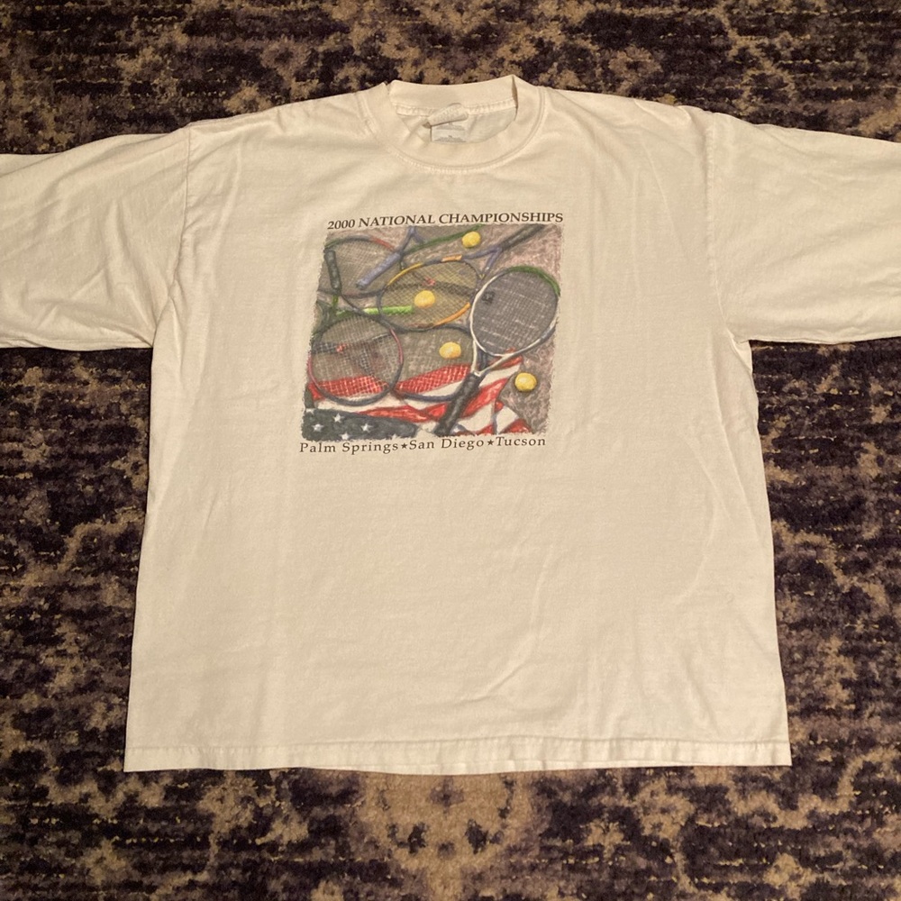 Vintage 2000 USA League Tennis National Championships Long Sleeve T-Shirt